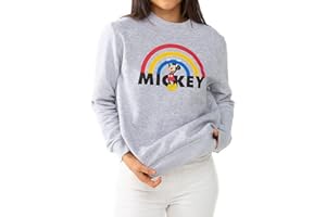 Cotton Soul Mickey Disney - Mickey Rainbow - Sudadera para mujer