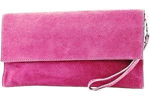 modamoda de- ital. Borsa in pelle Clutch Underarm Bag Borsa da sera in pelle metallizzata M106-151