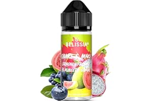 ‎BELISSIA Belissia Shake and Make - Drachenfrucht Guave Blaubeer - Hochdosiertes Lebensmittel Aroma 10ml mit praktischer Schüttelflasche zum mischen. Für Lebensmittel, Kochen, Backen, Hobby uvm.