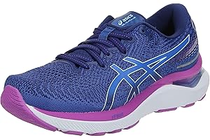 ASICS Cumulus 24 Scarpa Running da Strada per Donna Nero Bianco