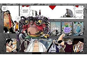 WAIFUWORLD SHOP One Piece Blackbeard Playing Field (Marshall D. Teach) Play Mat with Zones, Playmat Compatible with the One Piece Trading Card Game, Card Game Mat in Blackbeard Motif