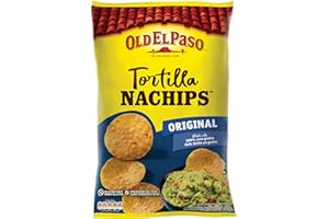 Old El Paso Tortilla Nachips Original – Tortilla Chips aus Mais gebacken – Glutenfrei – 1 x 185 g