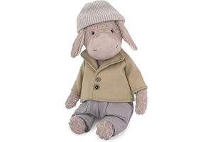 Miadolla - Sewing kit - TD-0379 - Bruno The Donkey Decorative Doll for Adults - 8.3 Inch - DIY Kit