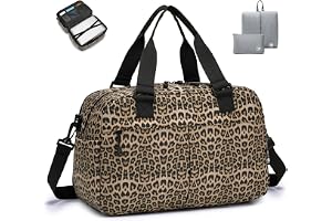 SPAHER Expanderbar Resväska Handbagageväska 40x20x25cm Ryanair 40x30x25cm Eurowings Kabinväska Duffelväska Carry on Väska Overnight Kvinnor Sjukhusväska Weekendväska Moderskapsväska med Skoväska