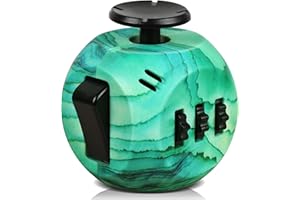 6 Sided Fidget Toy Cube - Fidget Cubes Fidget Fiddle Anxiety Toys for Adults,Grils,Kids,Children,Boys - ADHD,ADD,ASD - Office Classroom Travel - BY VCOSTORE