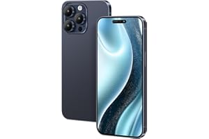 FufoneUS Display falso giocattolo telefono cellulare metallico modello replica non funzionante 1:1 telefono per telefono 15 Pro giocattolo falso telefono cellulare (Fur 15 Pro schermo a colori blu)