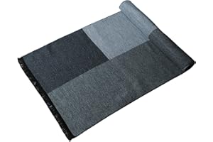 PB Pietro Baldini sciarpa invernale di design in seta per uomo e donna - Sciarpa e scialle per l'autunno e l'inverno - 30 x 180 cm