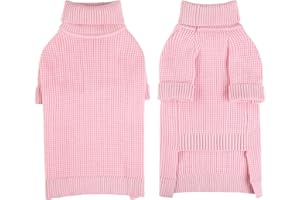 KONVINIT Jersey para Perros Cómodo y Cálido Dog Sweater Hundepullover Perros Cálido Suéter de Invierno Ropa de Perrito Apto para Perros pequeños o medianos