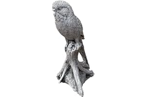 stoneandstyle Figura de piedra para periquito, resistente a las heladas, resistente al invierno