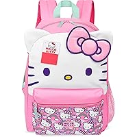 Hello Kitty My Favourite Bow, kinderrugzak, schoolrugzak, roze, brede en verstelbare bandjes, van polyester, Joumma Bags, Roze, rugzak 24