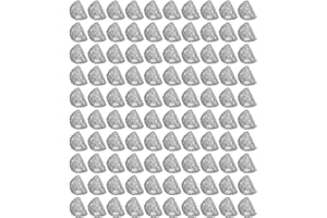 TOPINCN Filtry do Fajek Tytoniowych, Ekrany do Fajek Fajki do Tytoniu i Akcesoria Filtry do Palenia ze Stali Nierdzewnej Ekrany Wielokrotnego Uytku Przenone Czyszczenie Eash 100 szt. 16