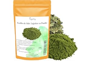 TAZARIN LTD 500g Feuilles de Sidr/Jujubier Moulues - Poudre de Jujubier - Arôme & Goût Intense - 100% Naturel, Pur et Sans Additifs