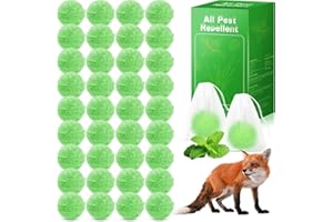 KURUI Cat Repellent for Gardens 5 Pack, Natural Cat Deterrent, for Indoor Outdoor