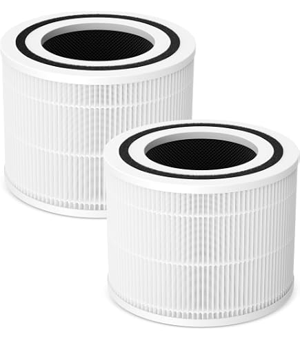 PUREBURG HEPA Ersatzfilter 2er-Pack Für Winix PlasmaWave A330/A332 – H13 Filter, Inkl. Aktivkohle