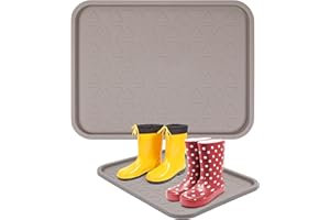 e-floor Tacka ociekowa na buty | 38 x 50 cm | beżowa | mata na buty | podkładka na buty | podkładka na buty | podkładka na buty | akcesoria do fluoryzacji