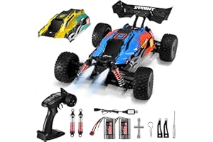Kotsy macchina telecomandata 1:16,2 scocche per auto con luci,auto RC 45 km/h con coda 4WD Offroad Car Auto RC 2,4 GHz Auto RC ad alta velocità monster truck