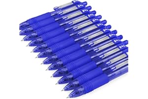 Zebra Z-Grip Smooth - Mini penne a sfera retrattili, 1,0 mm, blu, confezione da 12