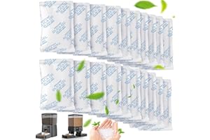 RIOKKO 20 pezzi essiccanti per oneisall 3,5 l/5 l mangiatoia per gatti, sacchetti in gel di ricambio per distributori di cibo per gatti e cani, alimenti, negozi di scambio