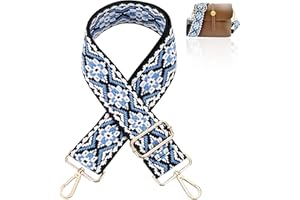 AYUEBO 5cm de Large Sangles Réglable 75-135cm À Main Bandoulière Crossbody Bag Chaînes Sac à Main pour Femmes Sacs Accessoires de Bricolage