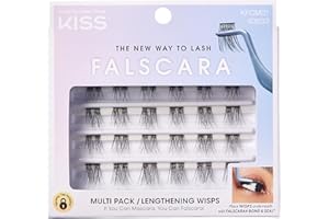 KISS 1-kfcm01c Falscara Wisps Aplicador Para Sistema De Flecos, color Multipack 01