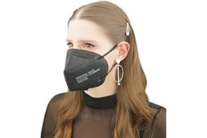 ProMedicalCare. Mundschutz FFP2 Maske schwarz, Mundschutz Maske FFP2 schwarz, Masken Mundschutz FFP2, 10er Pack (einzelverpackt)