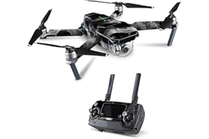 Skins4u Design Aufkleber Skin Folie + 4 Akku Skins kompatibel mit DJI Mavic Pro Skulls