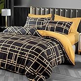 Pamposh Double Duvet Set, Premium Brushed Microfiber Duvet Cover, Ultra Soft, Hypoallergenic, Non-Ironing, Luxury Bedding Set