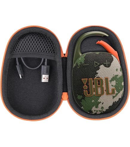 Housse De Protection XANAD Pour Enceinte JBL Clip 4/5 Et Soundcore Select 4 - Bleue