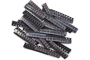 Chanzon 34 Werte 0,5 W SMD-Zenerdioden-Bausatz 2V 2,2V 2,4V 2,7V 3V 3,3V 3,6V 3,9V 4,3V 4,7V 5,1V 5,6V 6,2V 6,8V 7,5V 8,2V 9,1V 10V 11V 12V 13V 15V 16V 18V 20V 22V 24V 27V 30V 33V 36V 39V 43V 47V