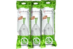 Brabantia Soppåse storlek G 30 liter (20 påsar per rulle) 246265 3 stycken