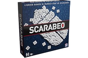 SPIN MASTER GAMES Spin Master Editrice Giochi, Scarabeo Classico, Edizione 2023, Giochi da Tavolo, Giochi di Società da Giocare in Famiglia e tra Amici, Adatto per Adulti e Bambini, da 2 a 4 Giocatori, 8+ Anni