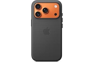 TechWoven-skal med MagSafe till iPhone 17 Pro – svart ​​​​​​​