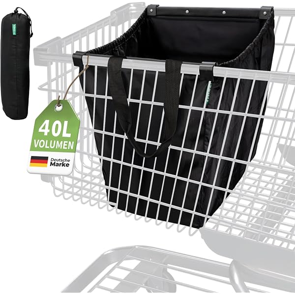 Sac Chariot Pliable Achilles Easy-Cooler - Avec Compartiment Réfrigéré, 33x39x54 Cm, Pour Courses