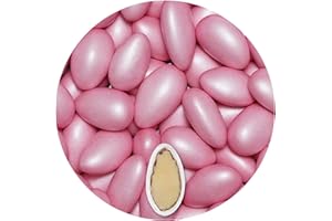 EinsSein 0,5 kg dragées mariage amande Conchiglia rosa clair perle | dragees baptême, communion, célébrer, fête, candybar | Cadeaux pour les invités mariage | Bonbon aux Amande | Badem sekeri