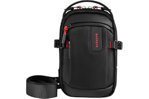 BARRENS torba na klatkę piersiową Sling Bag męska: wodoodporna torba na skos, torba na ramię, plecak z regulowanym pasem na ramię, torba crossbody z regulowanym pasem na ramię do podróży, wędrówek, do