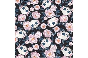 OCEANIA LEGENDS Skull Floral Dear Stella Cotton Bandana