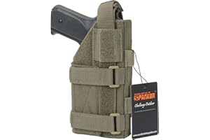 ‎EXCELLENT ELITE SPANKER EXCELLENT ELITE SPANKER Taktische Verstellbare Pistolenholster für M1911 Glock 17 G18 G19 G26 G34 XD-45acp CZ P-10C Molle Holster