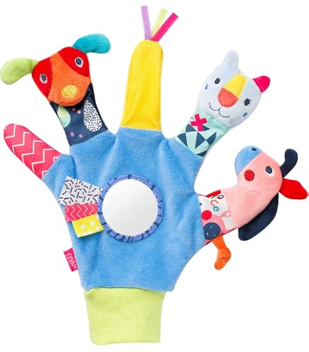 Sterntaler Marionnette à Doigt Chat Lilly - Jouet Doux pour Enfants - pour raconter, câliner et favoriser la Parole - Petit Compagnon de Jeu et idée en déplacement - Gris Sterntaler Marionnette à Doigt Chat Lilly - Jouet Doux pour Enfants - pour raconter, câliner et favoriser la Parole - Petit Compagnon de Jeu et idée en déplacement - Gris