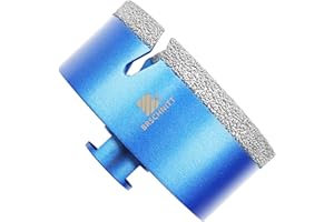 Trepans Pour Carrelage 100mm - BRSCHNITT Trepan Diamant m14 pour Perçage à sec en Porcelaine Carrelage Granit Marbre