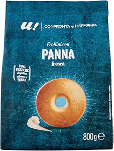 Unes Biscotti Frollini con Panna 800g