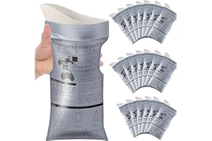 AOTLEE 700ML Disposable Urine Bags，Emergency Camping Pee Bags, Portable Urinal Toilet Bags,Travel Pee Bags Unisex Urinal Bag Vomit Bag Gel Urine Bag for Camping, Travel, Outdoor Urinal, Car