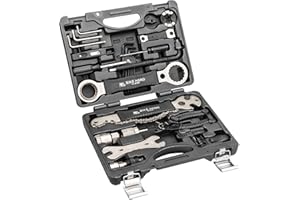 OTGERLENSKER PRODUCTS Coffret d'outils vélo Mallette Outils Bike avec Outils pour Freins, pneus, chaîne Shimano