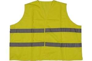 Abraxas Warnschutzweste in Übergröße gelb
