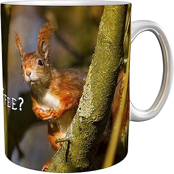 Tazza Da Caffè Samunshi® 'Ich Denke An Techno' – Ceramica Nera, 95x82 Mm, Idea Regalo Stampata In Germania
