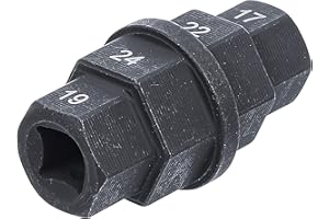 BGS 5058 - Douille spéciales moto - 10 mm (3/8") - 17 - 19 - 22 - 24 mm