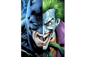 MOGTAA Joker Peinture Diamant Adulte, Comics 5D Diamond Painting, DIY Diamond Art Painting Kits, Diamant Strass Point de Croix Cristal Painting pour Murale Décoration 30x40cm