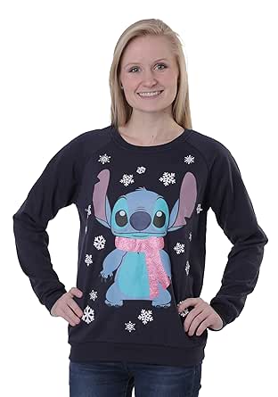 Stitch light up christmas sweater Outlet