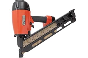 Tacwise KDH90V Abgewinkelte Druckluft-Streifennagler, Verwendet Papiergebundene Streifennägel, 50–90 mm, 34° Geneigt