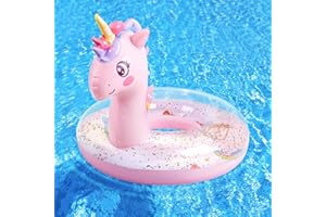 HeySplash Inflatable Swim Ring, Summer Pool Beach Party Swimming Float Tube, Water Fun Swimming Pool Toys for Water Activities