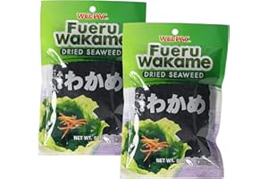 WEL-PAC Fueru Wakame Dried Seaweed 57 g (2 Pack)